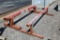 LOT OF (2) METAL PIPE STANDS