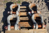 PALLET OF (4) CROSBY 75 TON SHACKLES