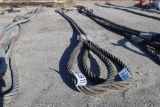 LOT OF (2) WIRE ROPE SLINGS