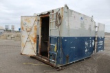 SKID MOUNTED TOOL SHED 9FT X 7FT
