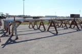 LOT OF (4) 21FT PIPE STANDS