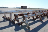 LOT OF (4) 18FT PIPE STANDS