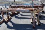 LOT OF (7) 10FT PIPE STANDS