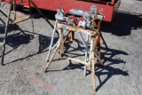 LOT OF (3)PIPE ROLLER STANDS