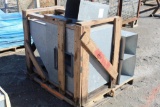 PALLET OF SUPPLY AIR FAN AND DUCTING