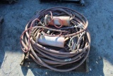 PALLET OF AIR HOSE AND WATER SEPARATOR