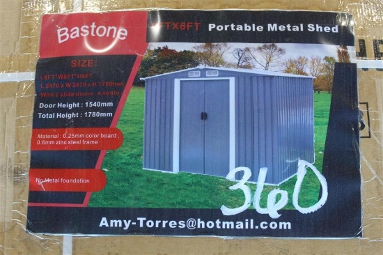 BASSSTONE PORTABLE SHED