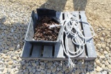 PALLET OF CHAINS AND BINDERS