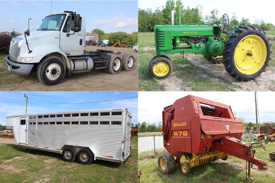 Farm Equipment & Real Estate Auction