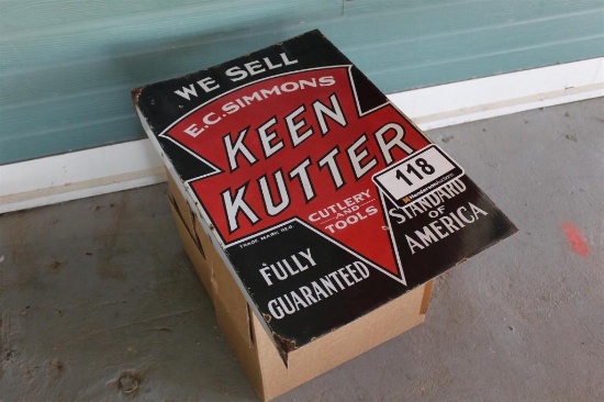 E.C. Simmons Keen Kutter Sign