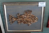 Wood Art Fish Picture