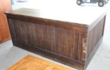 L-Shaped Wood Counter