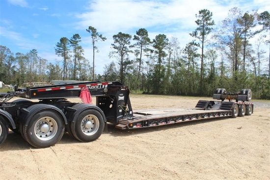 2013 LANDOLL T-252 50FT LOWBOY TRAILER