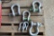 LOT OF MISC SHACKLES