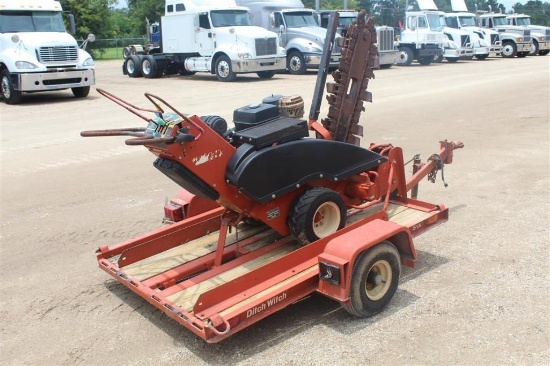 2007 DITCH WITCH 1300 W/ TRAILER