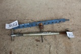 LOT W/ DRAW BAR AND LINK ROD
