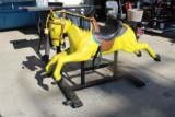 COIN OPERATED ROCKING HORSE