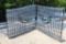 20FT BI PARTING WROUGHT IRON GATE
