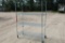 RACK ON WHEELS WITH 3 SHELVES