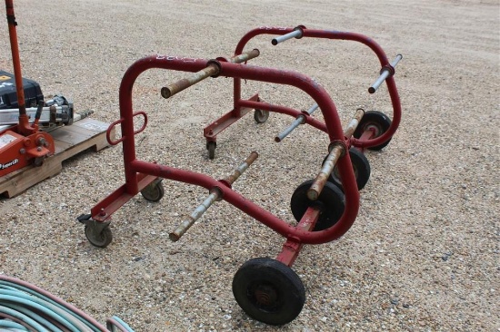 LOT W/ (2) WIRE CARTS