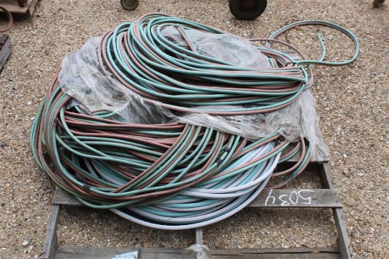 PALLET OF WELDING HOSES