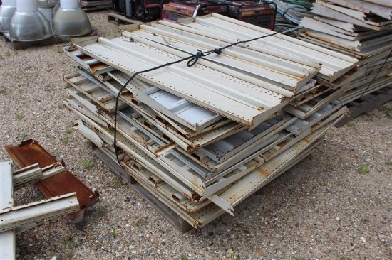 (4) PALLETS OF SHELVES