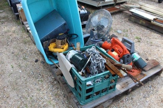 PALLET OF MISC ITEMS