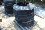 PALLET OF RUBBER CONE WEIGHTS
