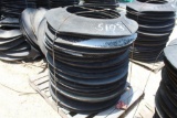 PALLET OF RUBBER CONE WEIGHTS