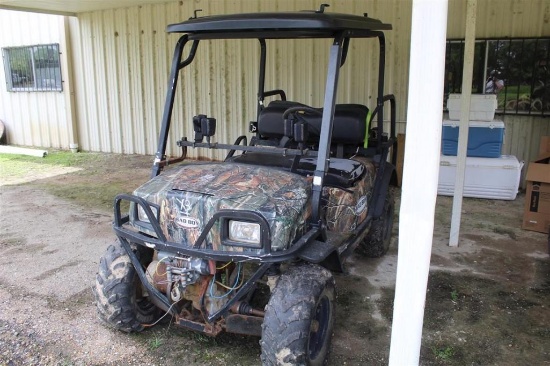 BAD BOY 4X4 CART W/ GUN RACK AND WINCH