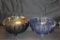 LOT OF (2) VINTAGE FRUIT BOWLS