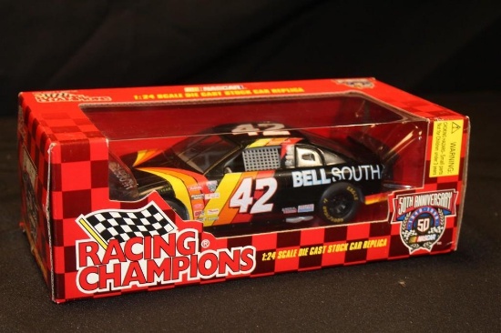 1998 Racing Champions 50th Anniversary #42, 1:24 Scale Die Cast Stock Car replica