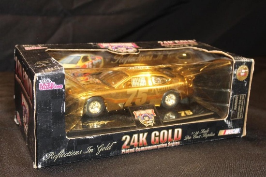 1998 Racing Champions 50th Anniversary #75 24K Gold Plated Commemorative Series 1:24 Scale Die Cast