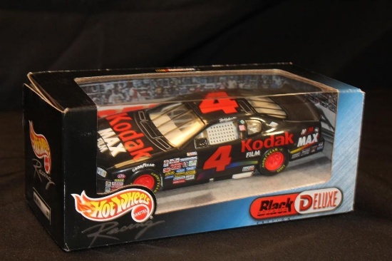 1999 Hot Wheels Racing "Black Chrome" Edition #4, 1:24 Scale Stock Car Replica "KODAK MAX Film"