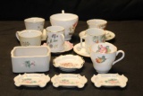 LARGE COLLECTION OF COLLECTIBLE TEA CUPS AND ASHTRAYS