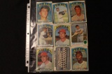 Lot of (9) Baseball Cards, Doyle Alexander (Orioles), Paul Blair (Orioles), Dave Leonard (Orioles),