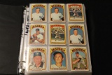 Lot of (9) Baseball Cards, Ralph Houk (Yankees), Ralph Houk (Yankees), Fritz Peterson (Yankees), etc