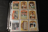 Lot of (9) Giants Baseball Cards, 2 Chris Speier, 2 Russ Gibson, Juan Marichal, Ron Bryant, etc