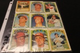 Lot of (9) Rangers, Reds, and Tigers Baseball Cards, 2 Mike Paul (Rangers), Dave Nelson (Rangers),