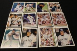 Lot of approx. 12 1992 Upper Deck Yankees Baseball Cards, Steve Sax, Roberto Kelly, etc