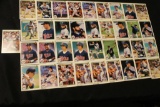 Lot of approx. 38 1990 Upper Deck Twins Baseball Cards, Wally Backman, Gary Gaetti, etc