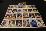 Lot of approx. 25 1990 Upper Deck Cubs Baseball Cards, Paul Assenmacher, Andre Dawson, etc