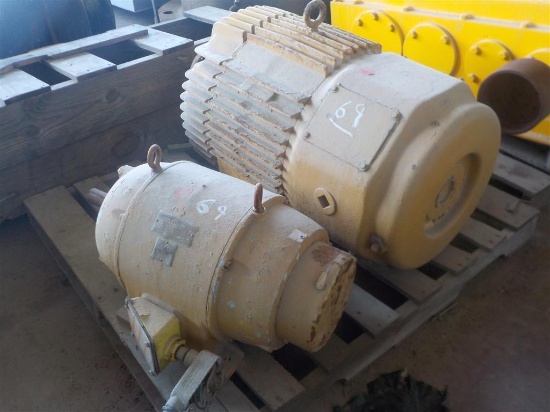 PALLET OF (2) ELECTRIC MOTORS