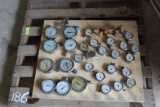 PALLET OF MISC GAUGES