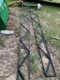 PAIR OF 20FT IRON GATES