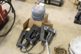 LOT OF ELECTRIC STAPLER AND BELL