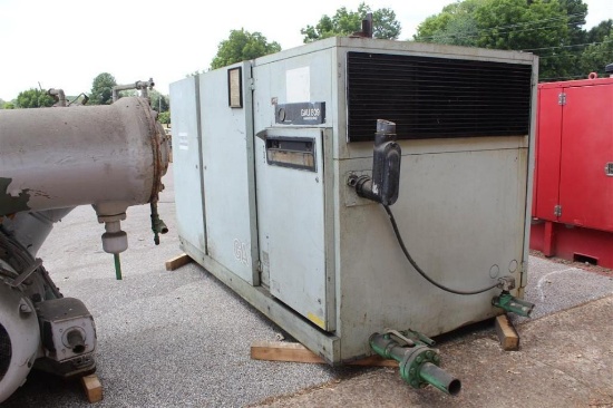 ATLAS COPCO ELECTRIC GE MOTOR POWERED 238/119 AMPS 230/460 VOLTS 100HP MACHINE# PE-1349 17887 HOURS
