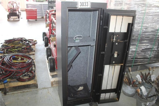 HERCULES 40 GUN SAFE W/ KEY PARD