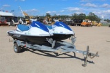 (2) WAVE RUNNER YAMAHA JET SKIS