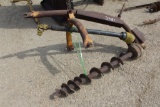 3 PTH AUGER W/ BIT FOR TRACTOR